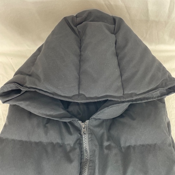 SHEIN Curve Puffer Vest with Hood Black Women’s Size 0XL - Picture 6 of 13